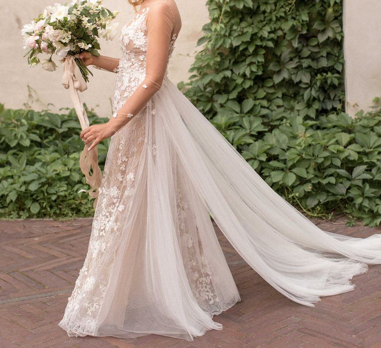 Ekskluzywna suknia projektantki – Sylwia Kopczyńska „Kamini” Rozmiar: S