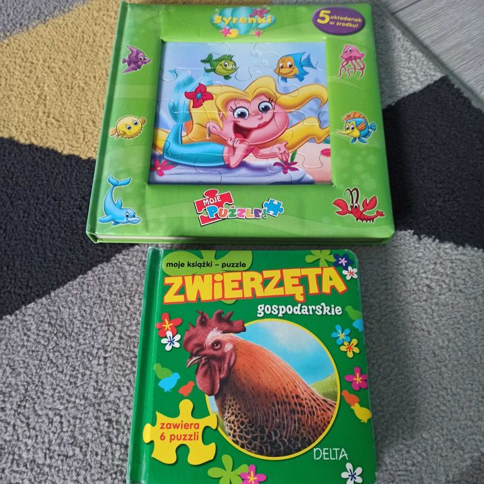 Książki z puzzlami