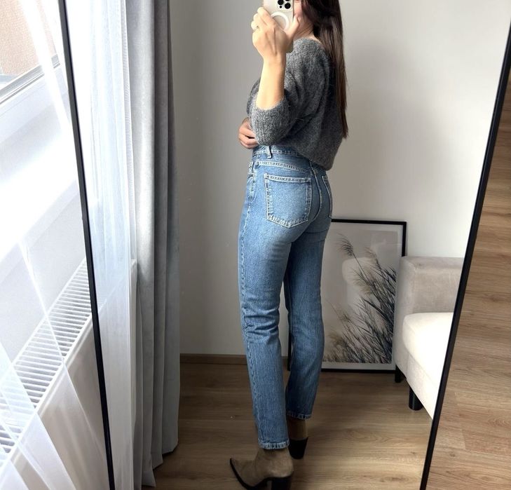 Sale! Нові джинси Mom fit від Zara, 36/38 р