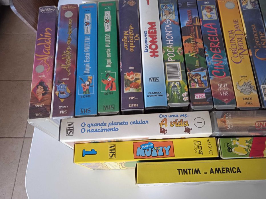 Cassetes VHS Filmes Disney