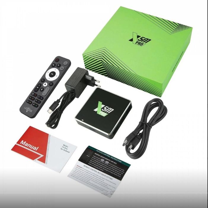X5M pro UGOOS 4/32gb Android 14 TVbox ТВбокс НОВЫЙ!!!