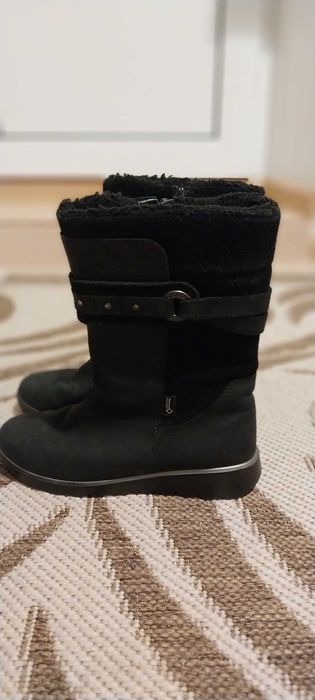 Зимові дитячі сапоги Ecco 32 розмір для дівчинки