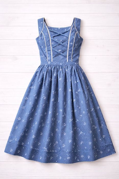 Sukienka boho Alphorn bawelna