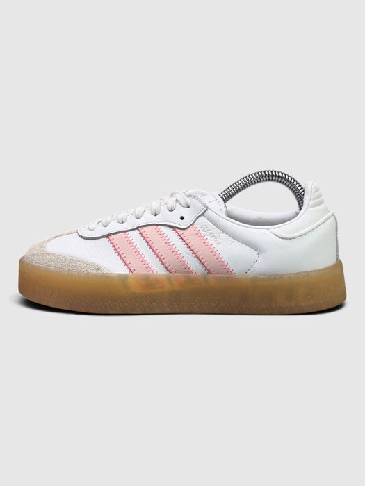 Buty Sportowe Adidas Sambae Biały Pudrowy Róż Rozmiar 36 2/3