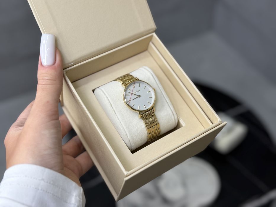 Акція жіночий годинник Burker золото срібло подарунок для дівчини