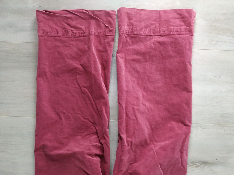 Malinowe spodnie typu Wide Cool Club rozm. 140