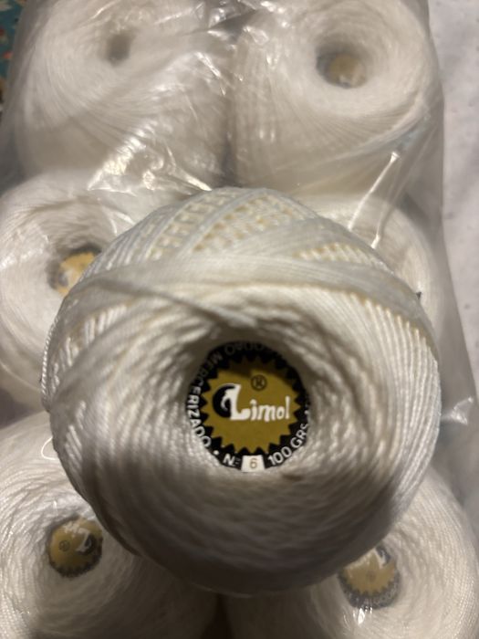 Rolo de algodão  19 rolos marca limol 100% Algodão mercerizado