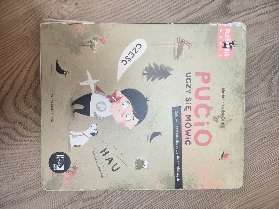 Pucio uczy się mówić