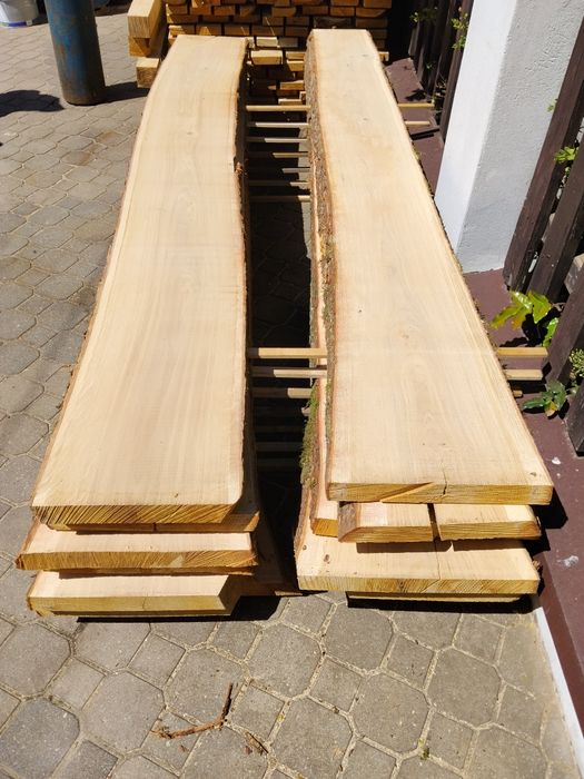 Deski dębowe 50 mm, szerokości od 25 do 50 cm