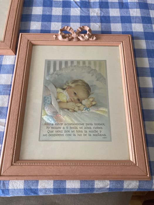 2 Quadros moldura para parede para fotografia de 28 cm por 23 cm