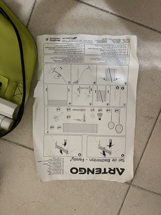 Set Bandminton ARTENGO - completo