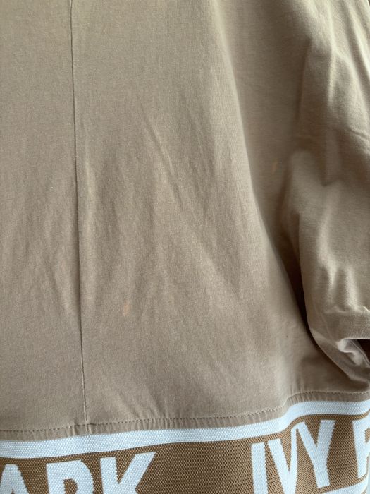 Ivy Park beżowy crop top  oversize bluza XS