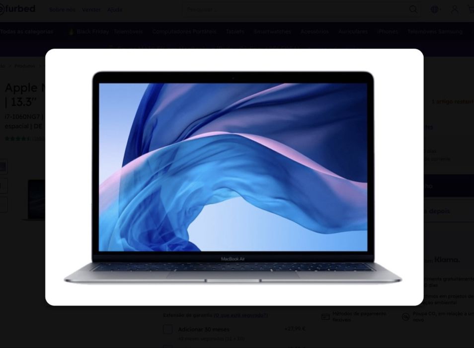 MacBook Air de 15" processador M2, - Grande Redução Preço