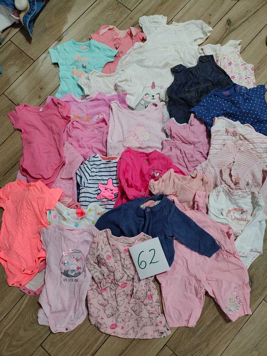 Ubrania 56/62 dziewczynka
