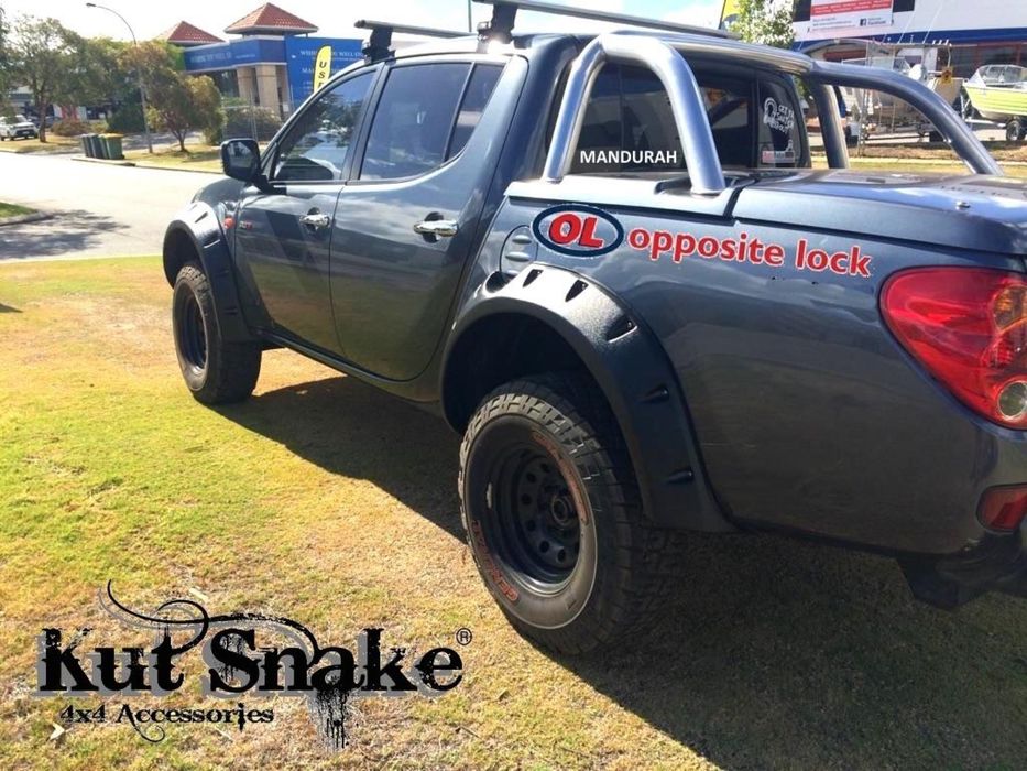 ABAS DOS GUARDA LAMAS KUT SNAKE MITSUBISHI L200