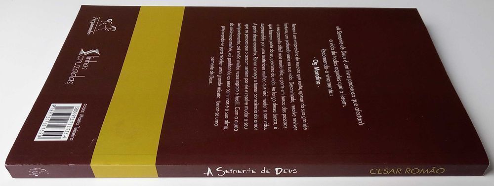Livro A Semente de Deus de César Romão [Portes Grátis]