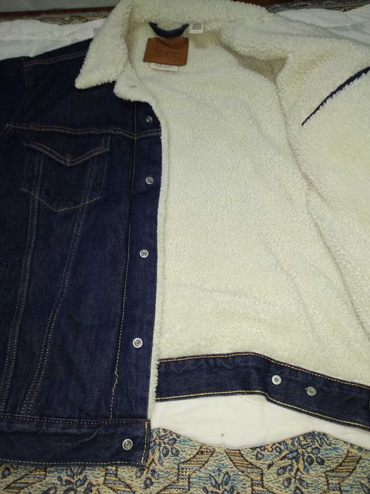 Куртка джинсова Levi'S® Sherpa Trucker made in Bangladesh з США
