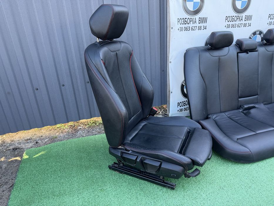 Салон рекаро спорт bmw f30 м пакет індивідуал шкіра підігрів.