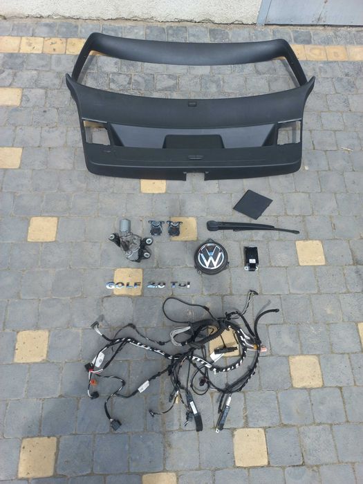 VW Golf 6 VI HB Hatchback Деталі Кришки багажніка задня дверка Ляда