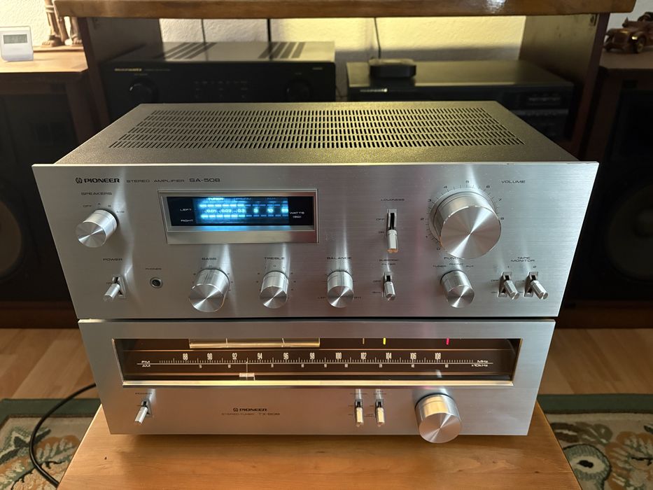 Conjunto Amplificador Pioneer SA-508 + Tuner TX-608