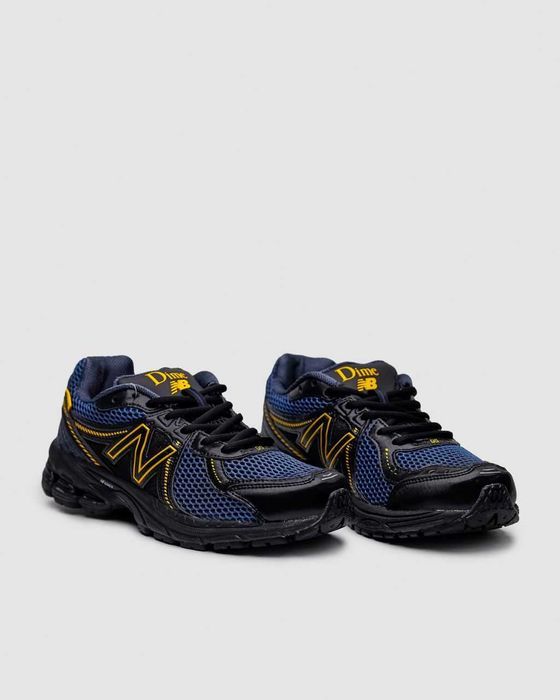 Кросівки New Balance 860 v2 x Dime Blue Black Yellow premium | Кроссовки чоловічі