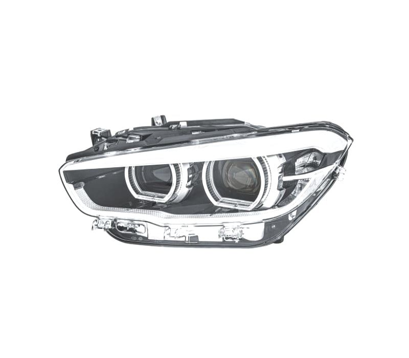 FAROL ESQ FULL LED BMW F20 F21 LCI 15-19 FUNDO PRETO