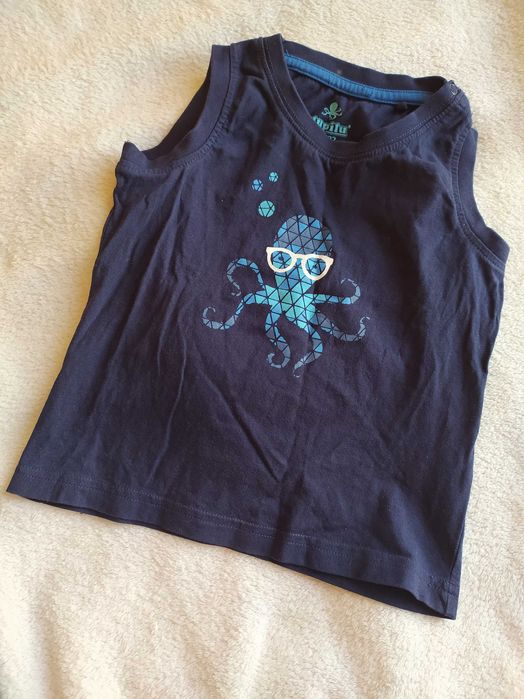 Koszulka bez rękawów dziecięca rozm 86 92