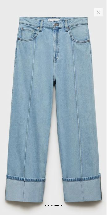 Джинси Mango 36 широкі