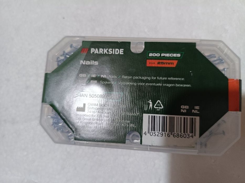 Витратні матеріали німецького бренду Parkside