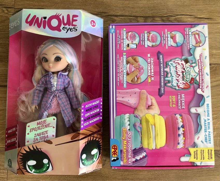 Lalka Unique Eyes Rebecca, gratis zestaw kreatywny