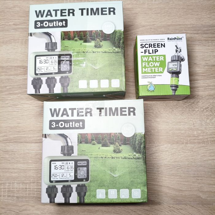 Таймер поливу HCT-378 з трьома виходами (3 шт.)