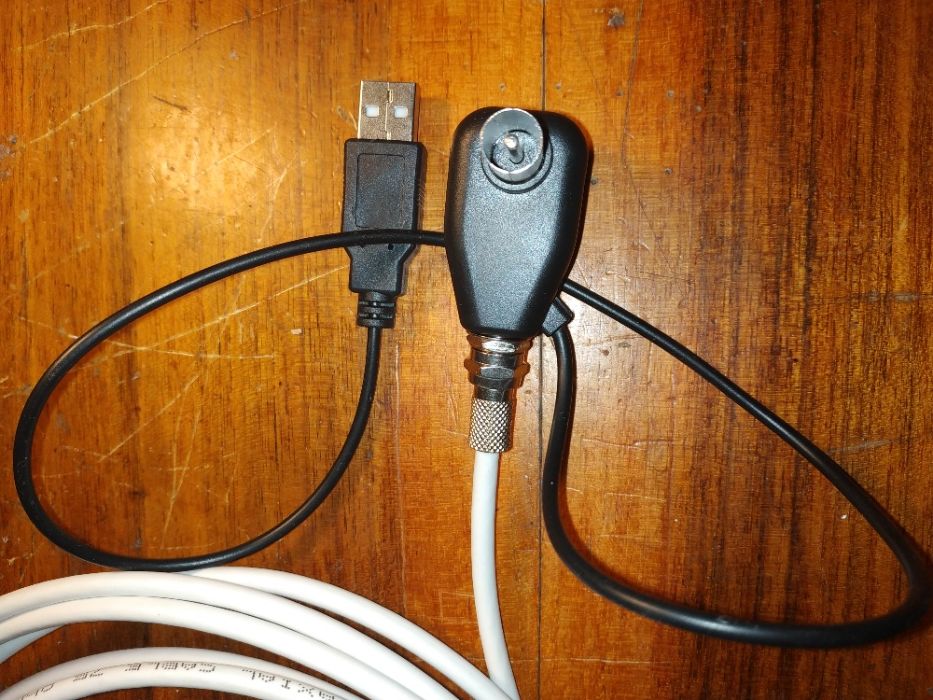 Комнатная антенна для телевизора с Т2 с питанием от USB