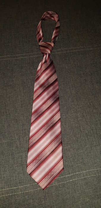 Krawat jedwabny męski- szerokość 9 cm