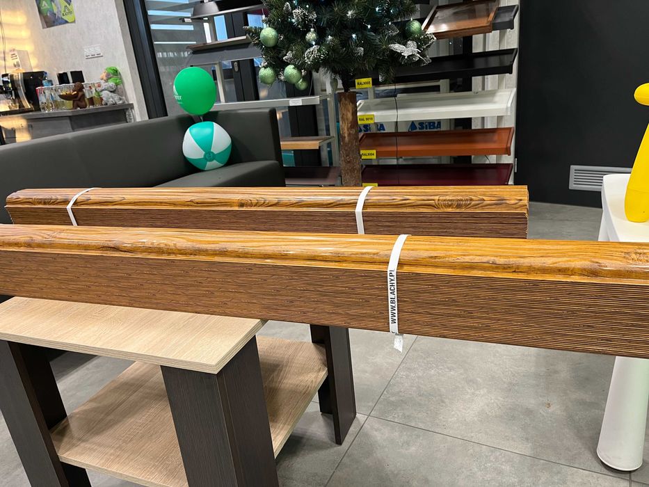 PACZKA SZTACHET stalowych drewnopodobnych