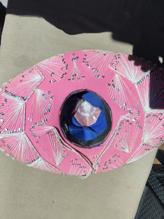 Chapéu mexicano rosa