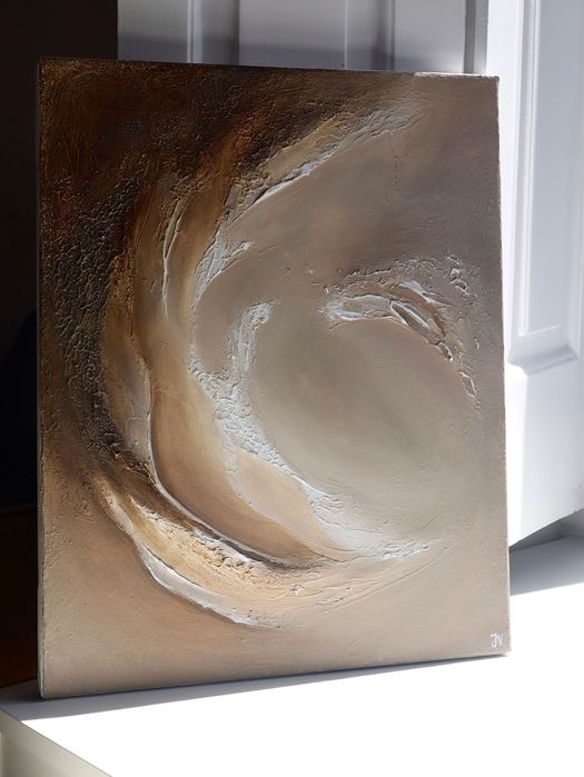 Quadro abstrato moderno decorativo 50x40 | Original abstract wall art