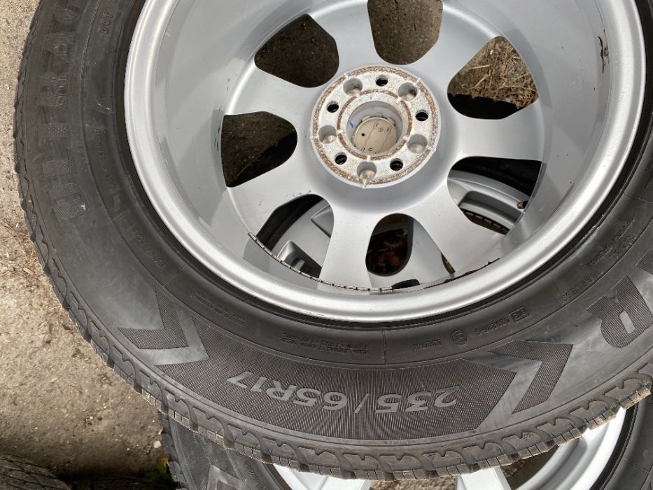 Колеса  диски Титановые гума зима R17 235/65 ET 37 Audi Q5 8R0601025E