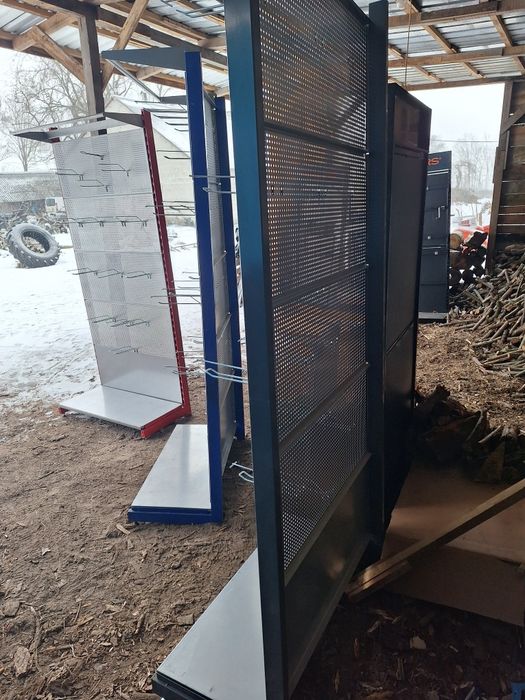 Regał panelowy warsztatowo-garażowy