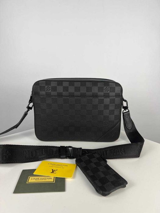 Сумка чоловіча Louis Vuitton LV сумка месенджер через плече Луї Вітон