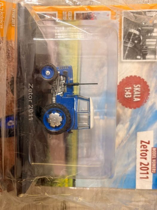 Kultowe traktory nr 4 Zetor 2011 skala 1:43 kolekcja Hachette PRL