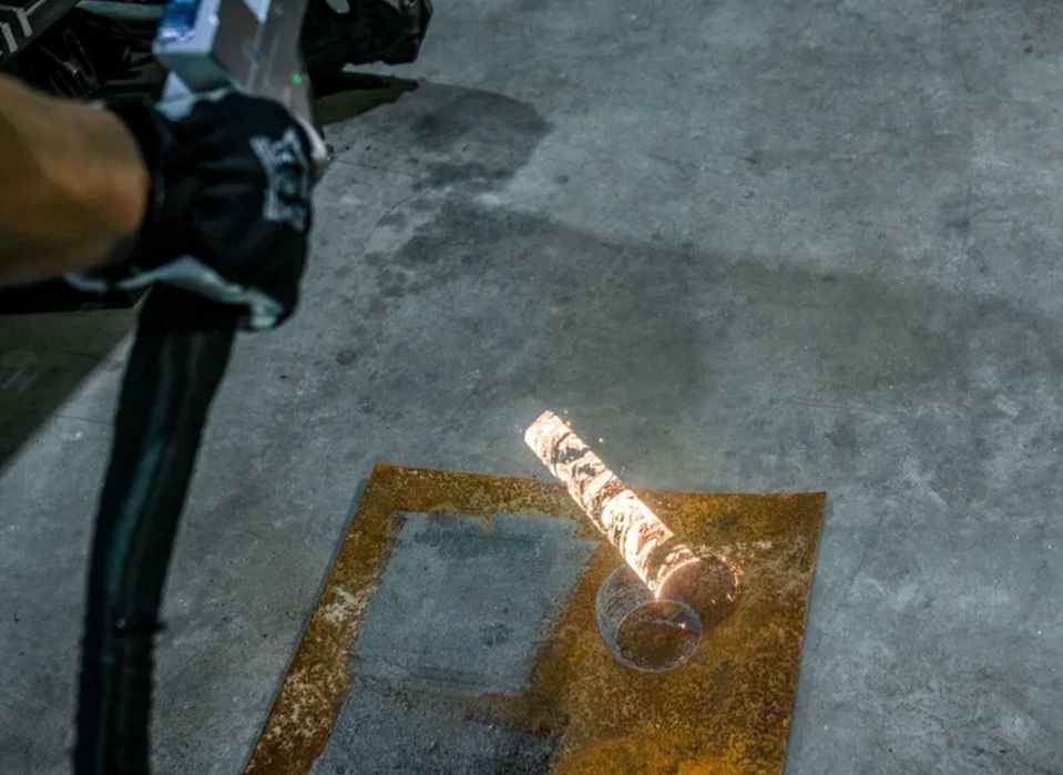 Laser Czyszczący stały DPSIJA2000C 2000W Metal Beton inne!