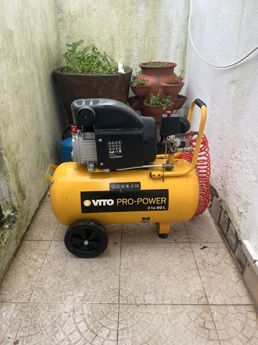 Compressor VITO Pro-Power 50L – NOVO