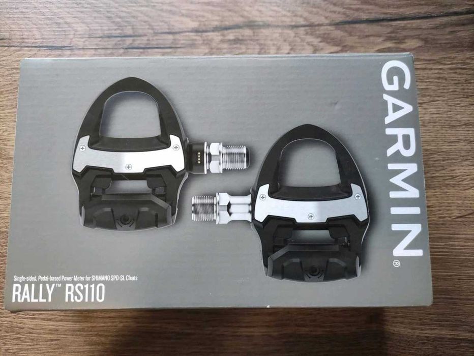 Pedały z pomiarem mocy Garmin Rally RS110 SPD-SL szosa gravel
