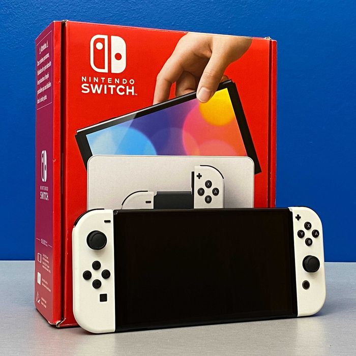 Nintendo Switch OLED (White) + 256GB