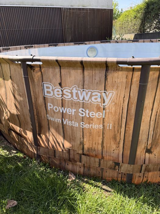 Piscina Bestway Power Steel Swim Vista Series II de 4,88 m x 1,22 m