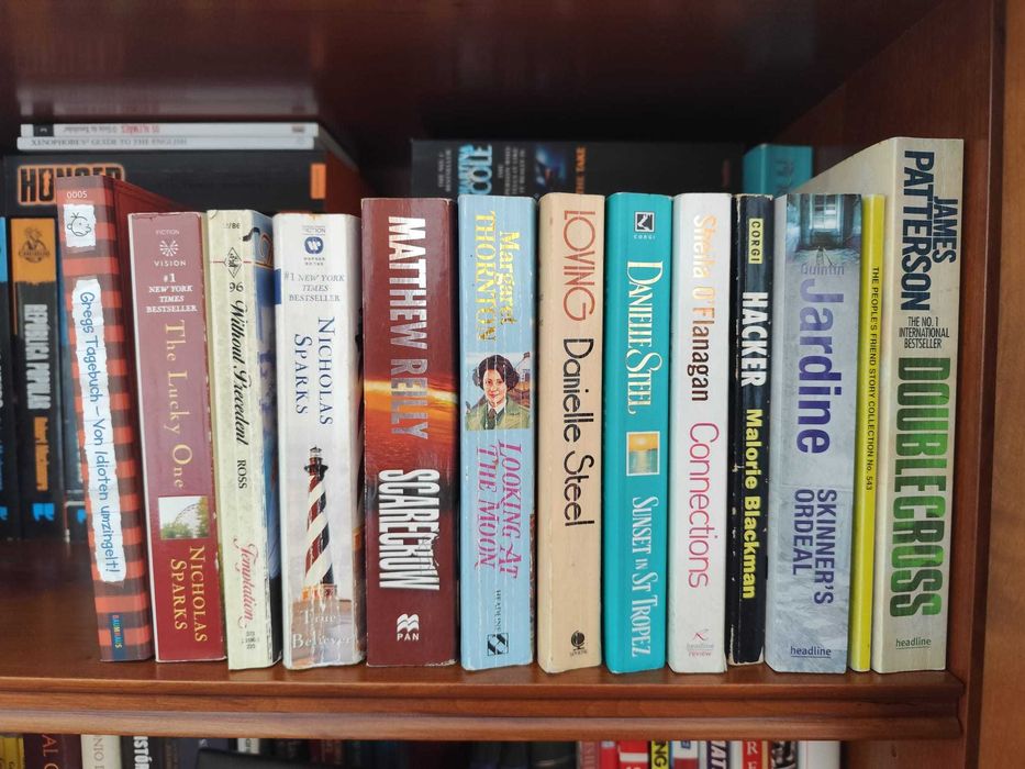Livros de excelentes autores portugueses e estrangeiros, desporto, infantil, BD, romance, história - English books too