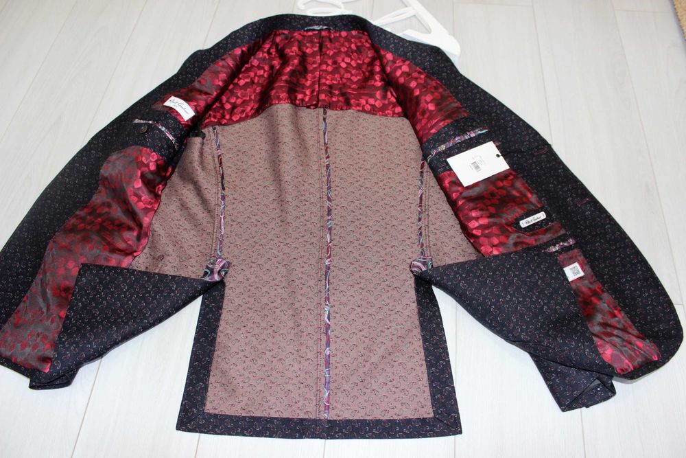 Пиджак ROBERT GRAHAM Maybole Sport Coat In Navy р.48