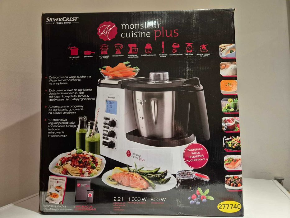 Robot kuchenny silvercrest Monsieur Cuisine Plus 2.2l