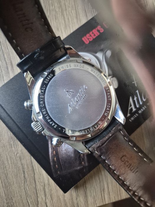 Zegarek Atlantic Worldmaster chronograf