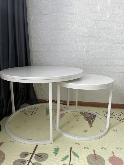 Stolik biały połysk